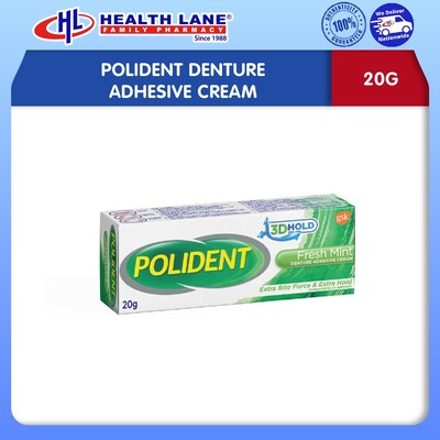 POLIDENT GAM GIGI PALSU KRIM 20G 